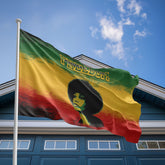 Angela Davis Rasta Freedom Flag